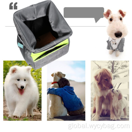 3-in-1 Outdoor Travel Soft-Sided Dog Bike Basket